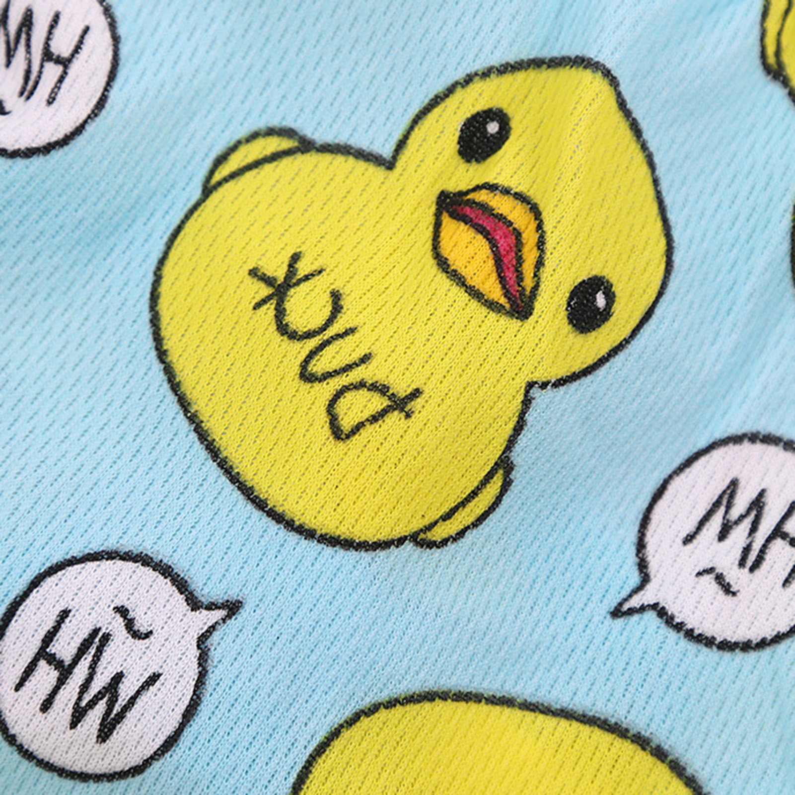 Aixuexi  Áo thun cotton in hình vịt dễ thương cho thú cưng Pet Shirts