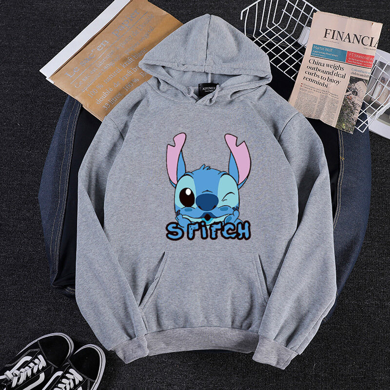 SHFASHION Lilo Stitch Hoodie Kartun 