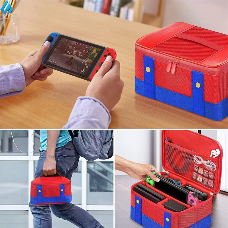ESTO Christmas gifts Carrying Storage Case Protective Hard Shell Bag For Nintendo Switch Host Switch Oled