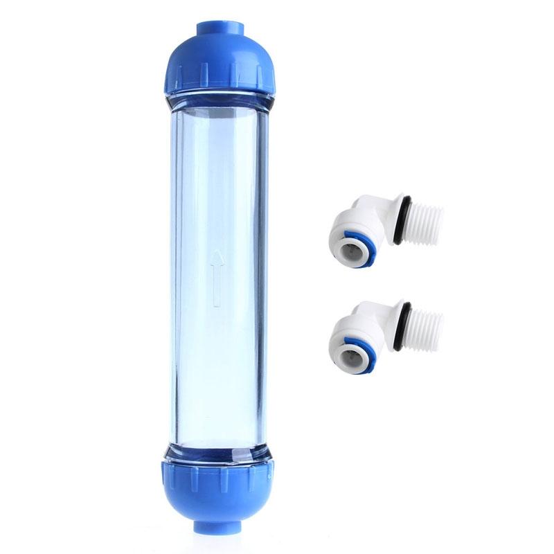 Water Filter Housing DIY Fill T33 Shell Filter Tube Transparent Reverse Osmosis