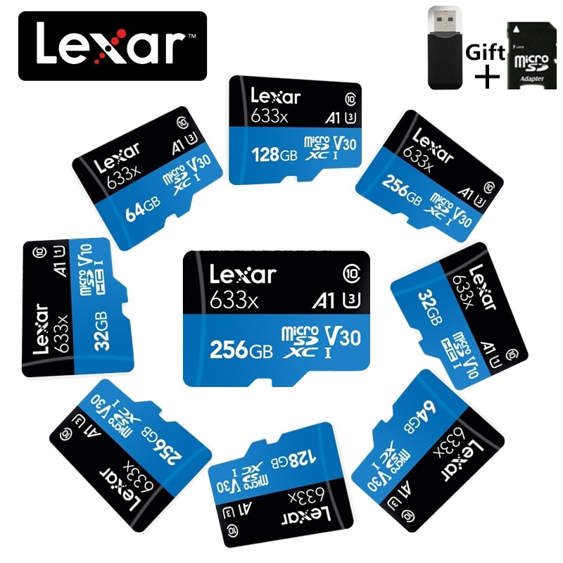 Hàng Có Sẵn + Miễn Phí + COD Thẻ Nhớ MicroSD Lexar 633x Dung Lượng 1TB