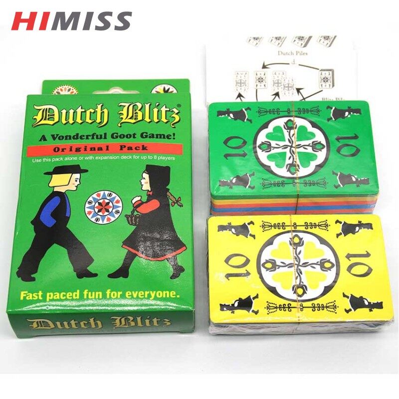 HIMISS RC Dutch Blitz Card Game Basic Expansion Pack