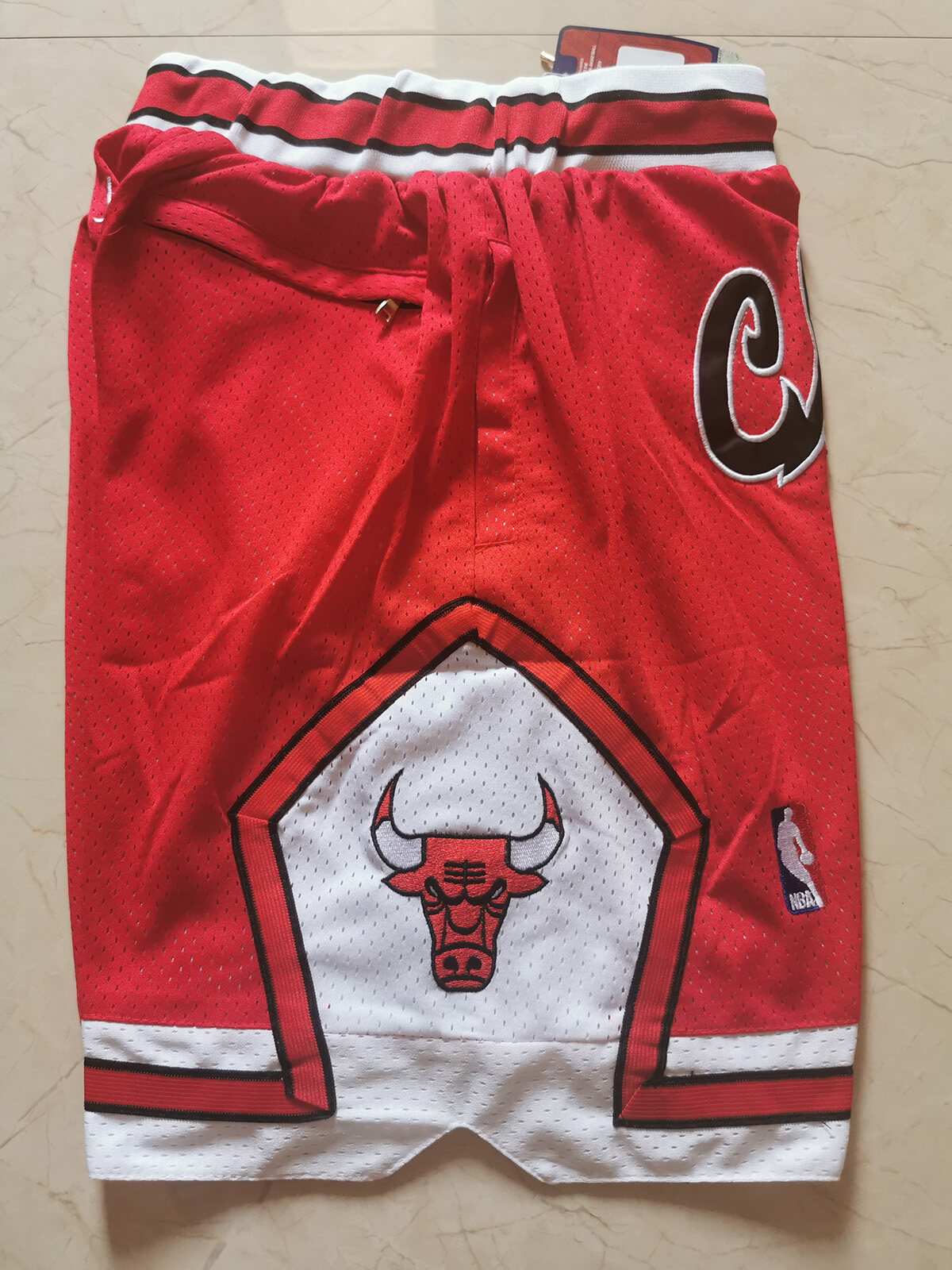 just don bulls shorts red