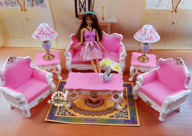 barbie living room