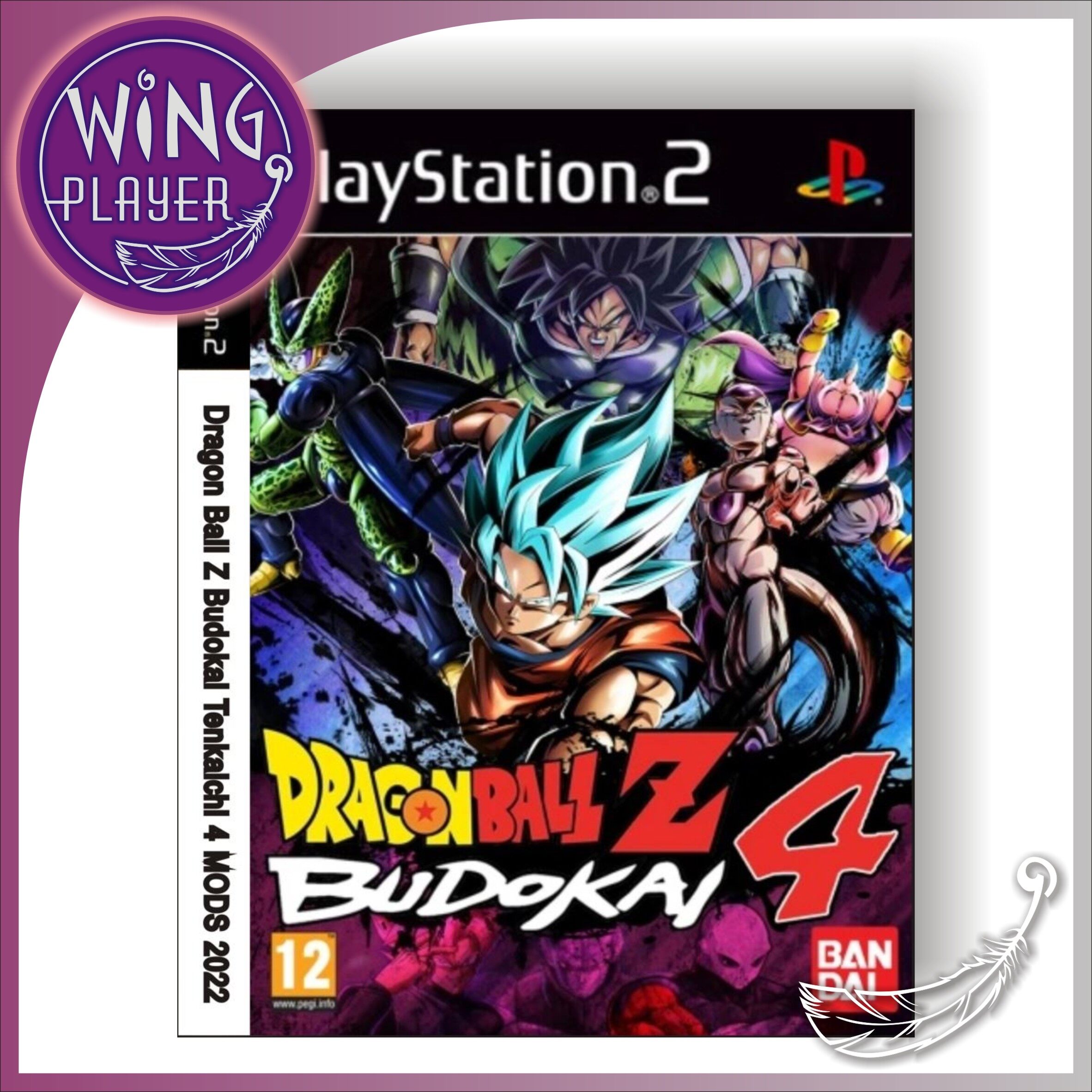 Dragon Ball Z Budokai Tenkaichi 4 Mod PS2 Beta X-2 [ Download