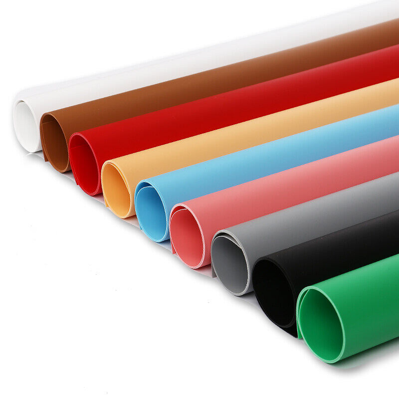 Selens PVC nền nhám màu trơn không thấm nước Backdrop giấy cho nhiếp ảnh