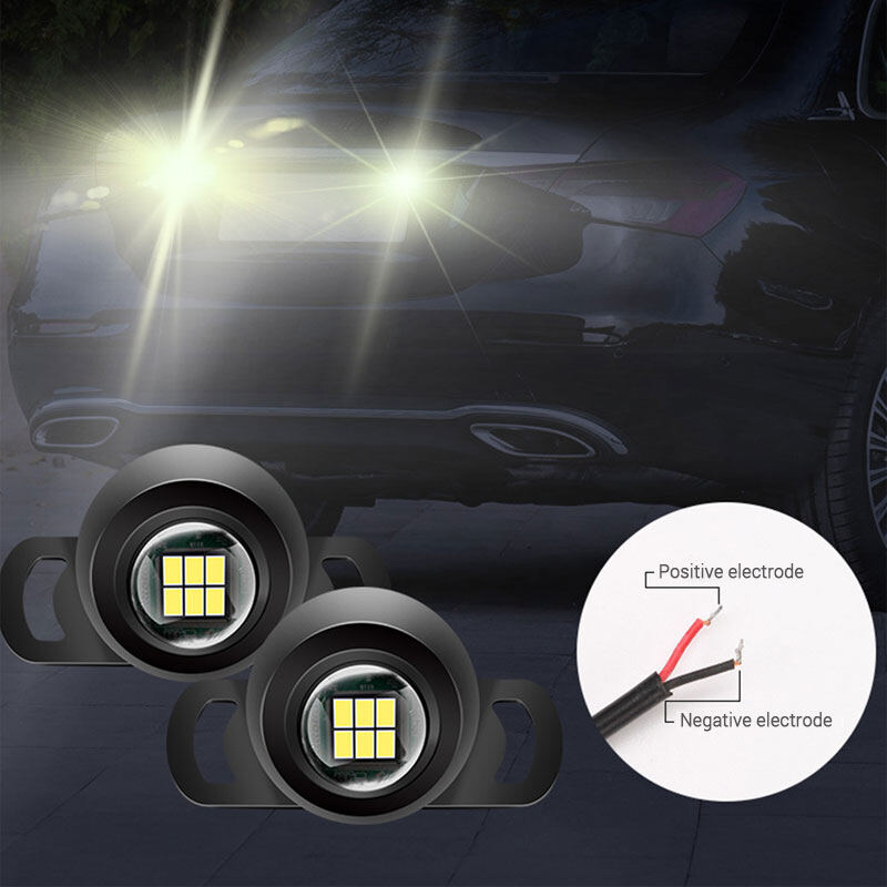 Đèn Lùi Xe DC 12V-24V Đèn Hậu Dự Phòng Màu Trắng LED Đèn Phụ Trợ Đỗ Xe