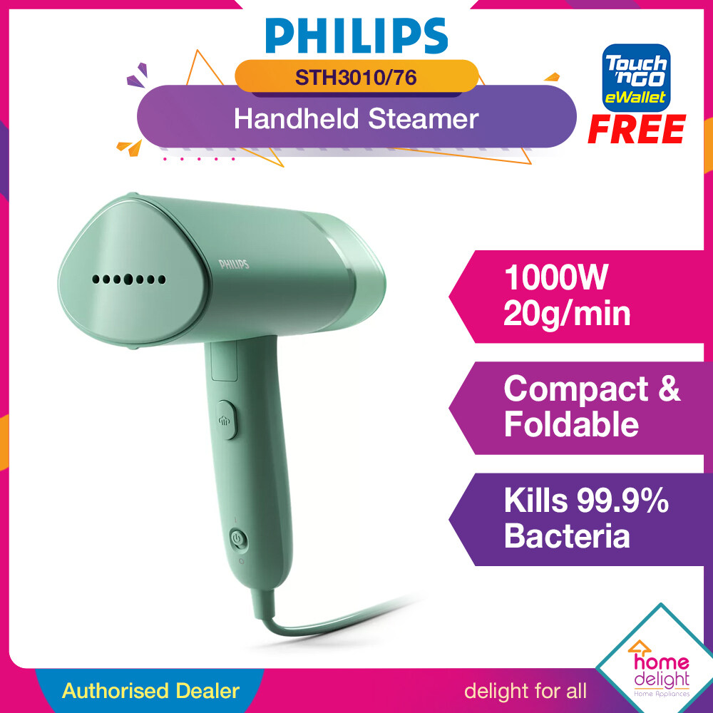 Philips Handheld Garment Steamer [ STH3010/76 STH3010 ] Lazada