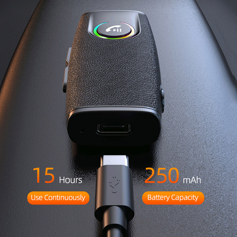 VAORLO Bộ Thu Bluetooth 5.3 GR03 Bộ Chuyển Đổi Âm Thanh Không Dây Hiển Thị Nguồn Bộ Thu AUX 3.5Mm Hỗ Trợ Thẻ TF Cho Loa Bộ Khuếch Đại Xe Hơi