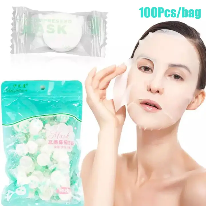 compressed paper mask