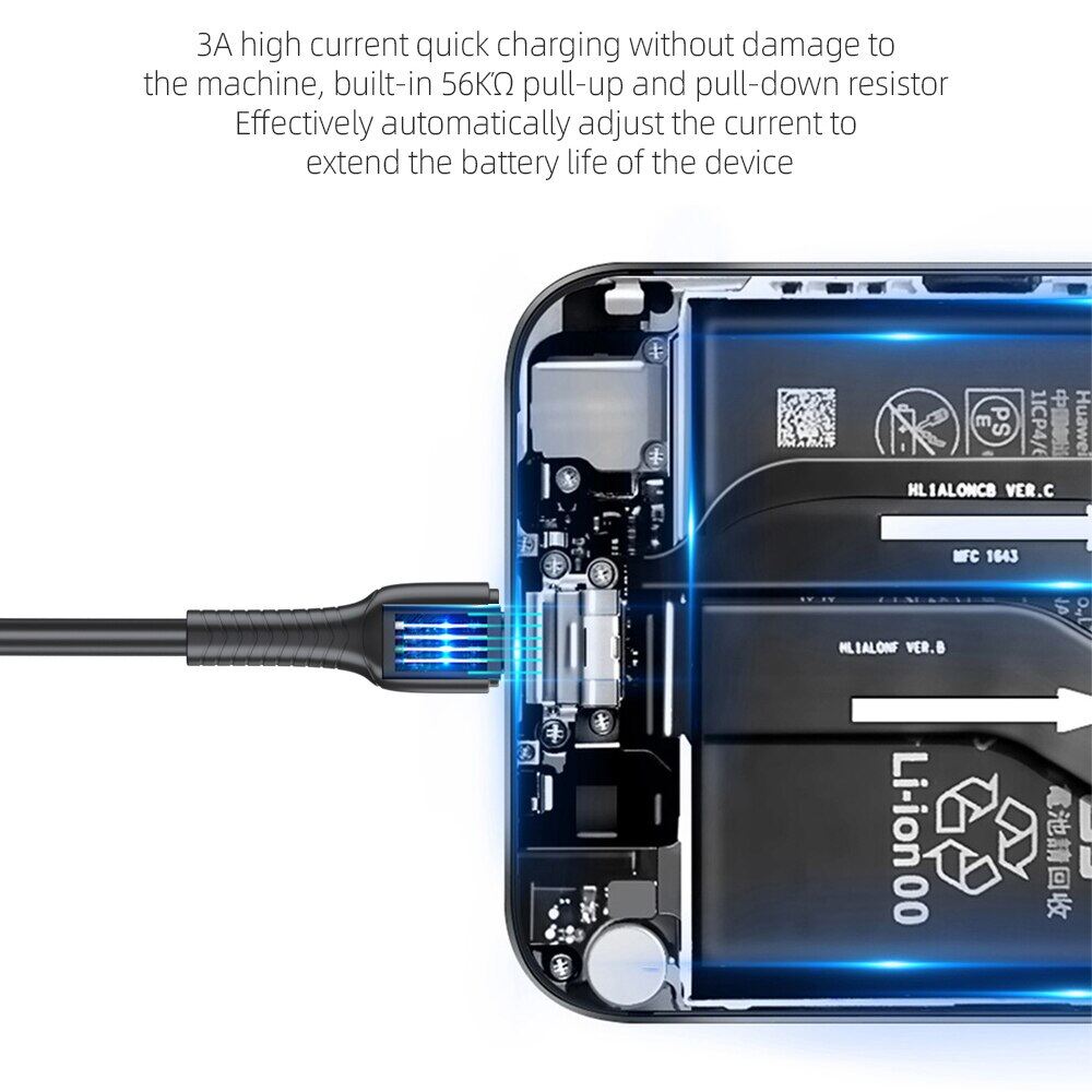 Essager Micro USB Cable Fast Charging Charger Spring Microusb Cable For Xiaomi Samsung Wire Cord Android Mobile Phone Data Cable