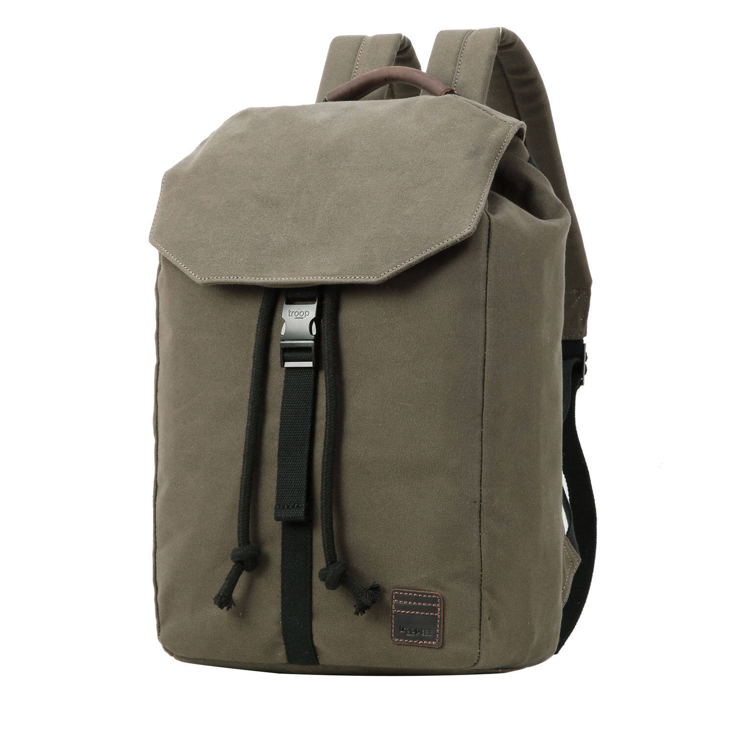 waxed canvas laptop backpack