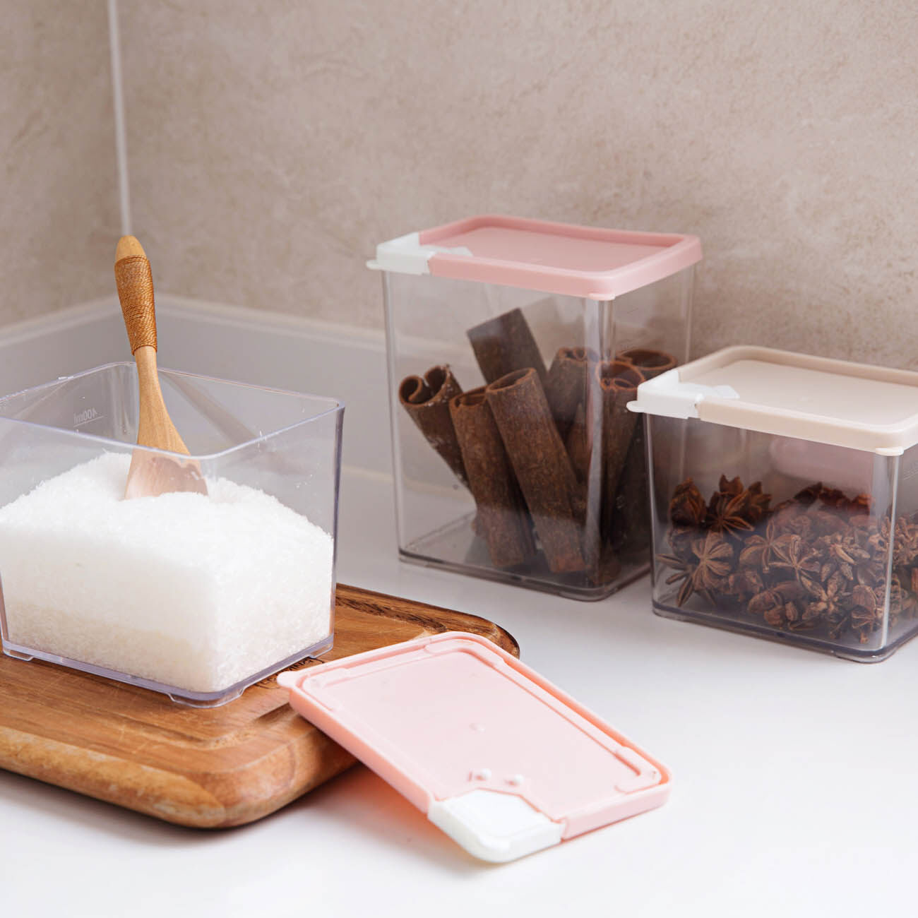 CNMF High-Capacity Moth-Proof Moisture-Proof Sealed Cereal Storage Box