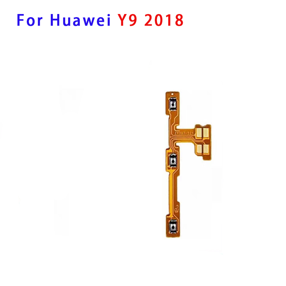 Volume Button Power Switch On Off Button Flex Cable For Huawei Y9 2018 Flex Cable Replacement Parts