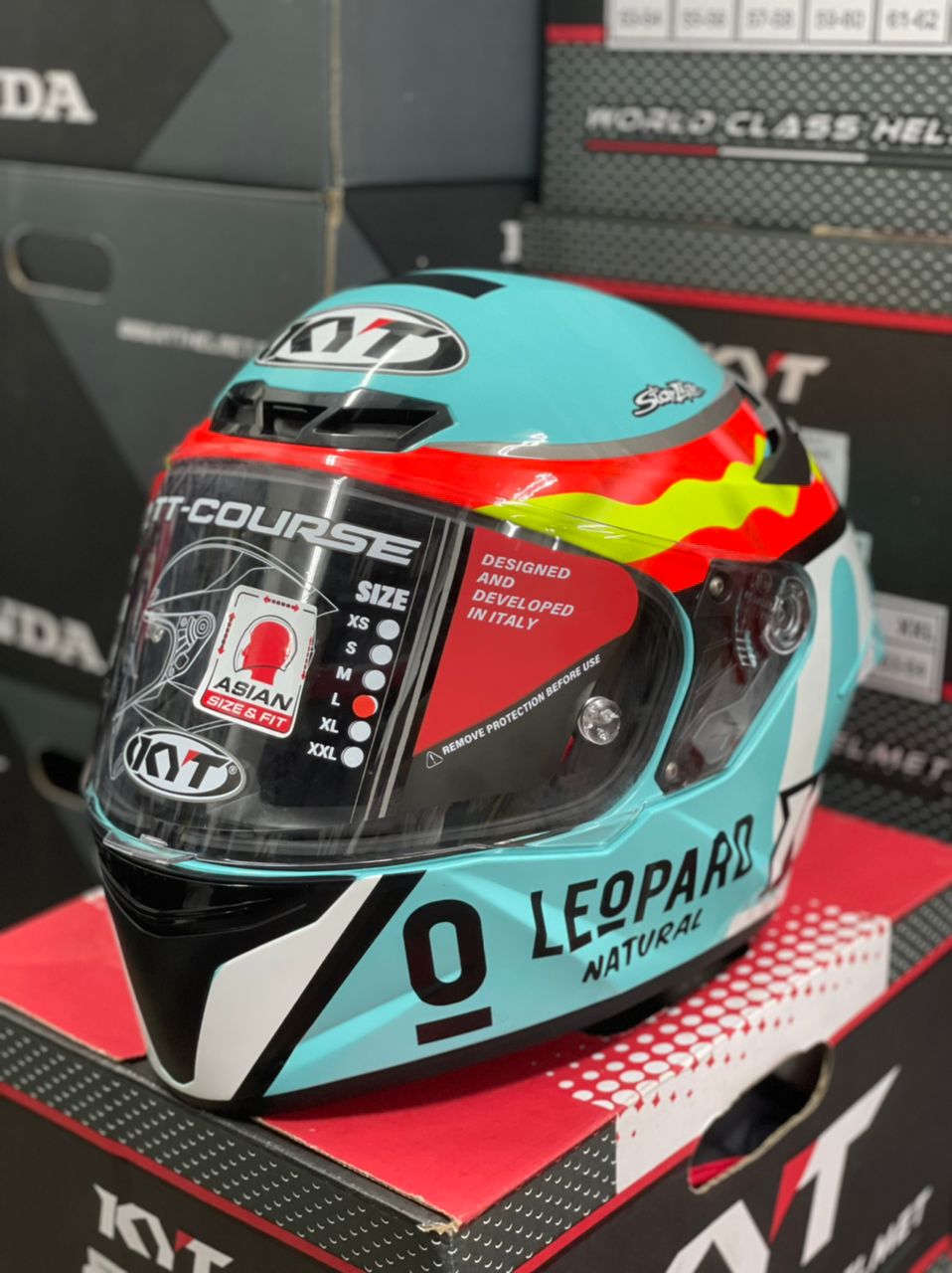 CASCO KYT TT - COURSE ( JAUME MASIA 