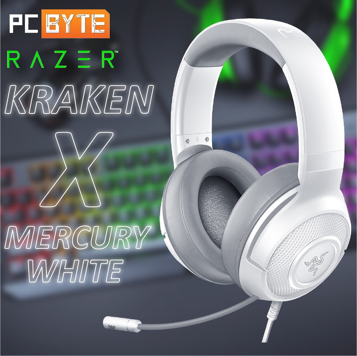 razer kraken 7.1 mercury white