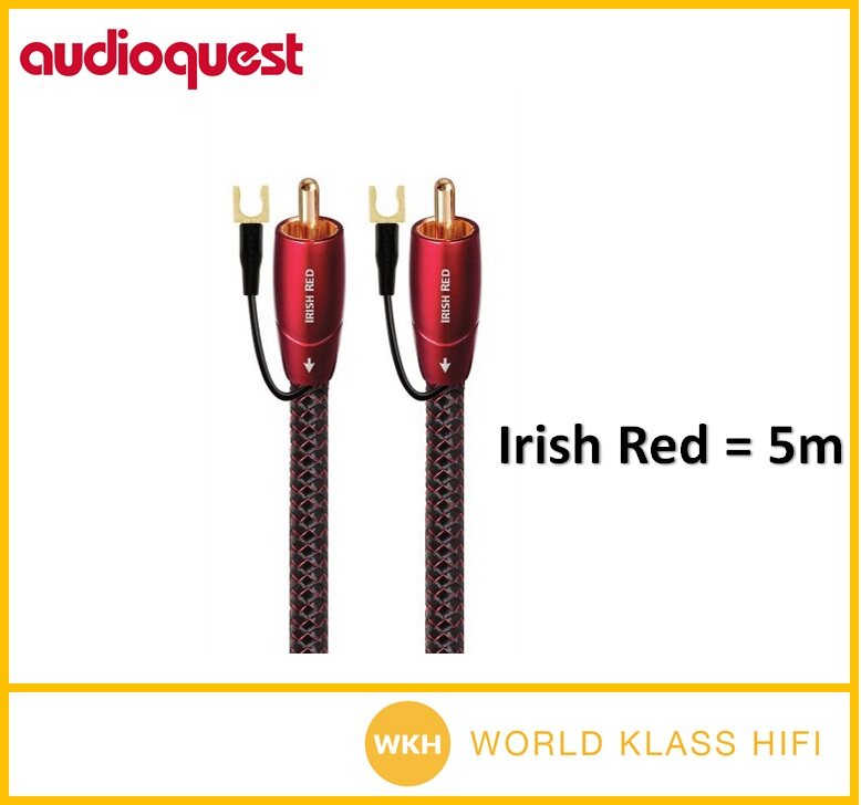 Audioquest Irish Red Subwoofer Cable Lazada