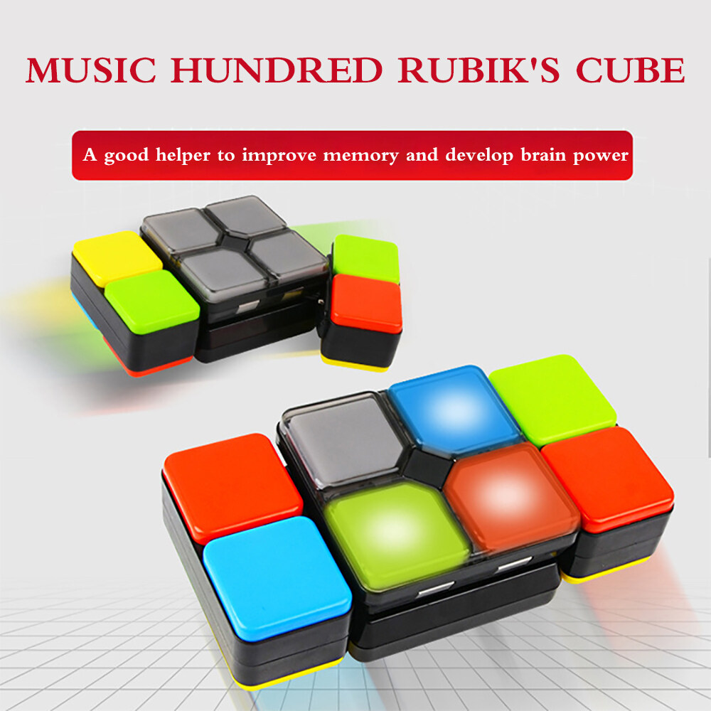 Magic Cube Electronic Music Cube Novelty Puzzle Game For Teens Kids ...