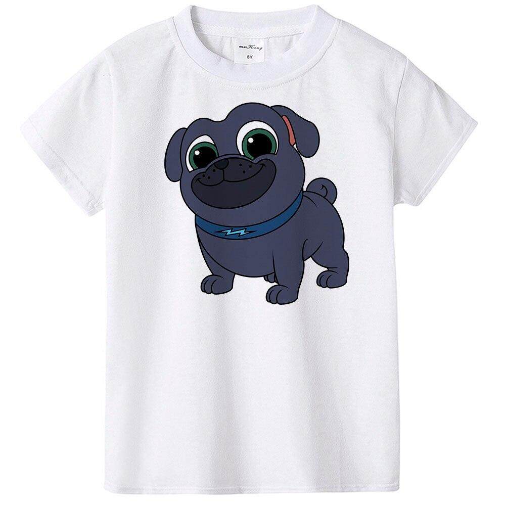 Kids Boys Girls Pug Unicorn T-Shirt