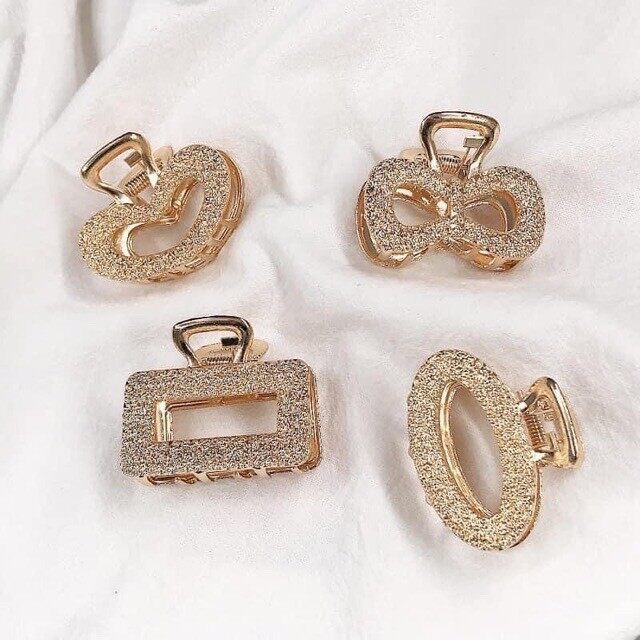 Set 5 Kẹp Tóc Nhũ Phong Cách Hàn Quốc - See Ever 20