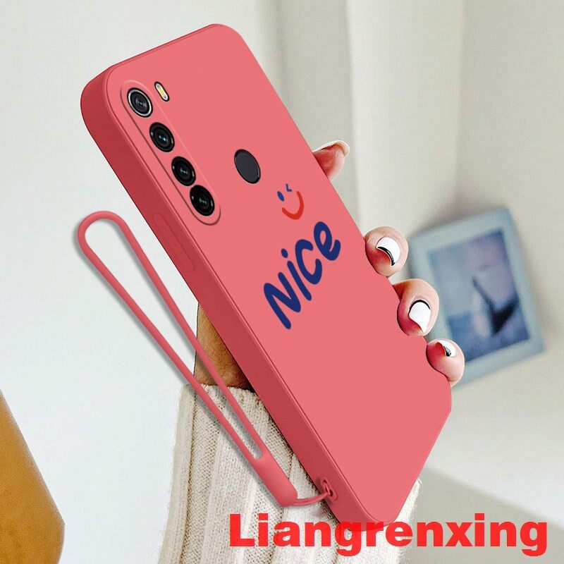 Casing Redmi note 8 pro redmi note 8t phone case Softcase Liquid Silicone Protector Smooth shockproof Bumper Cover new design YTNC01