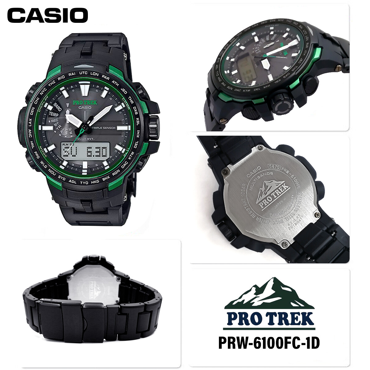 Casio Protrek PRW-6100FC PRW-6100Y PRW-6100YT PRW-S6100Y Casio Protrek PRW-6100FC PRW-6100Y PRW-6100YT PRW-S6100Y