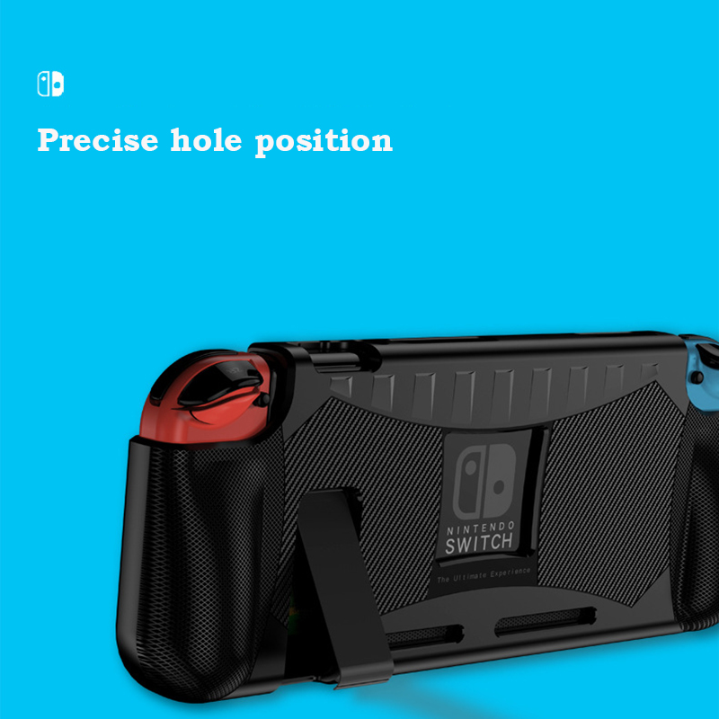 VAORLO Vỏ Có Thể Gắn Được Cho Bộ Chuyển Đổi Nintendo Mumba TPU Grip Vỏ Bọc Bảo Vệ Tương Thích Với Đầu Điện Tử Nintendo Switch Và Bộ Điều Khiển Joy-Con