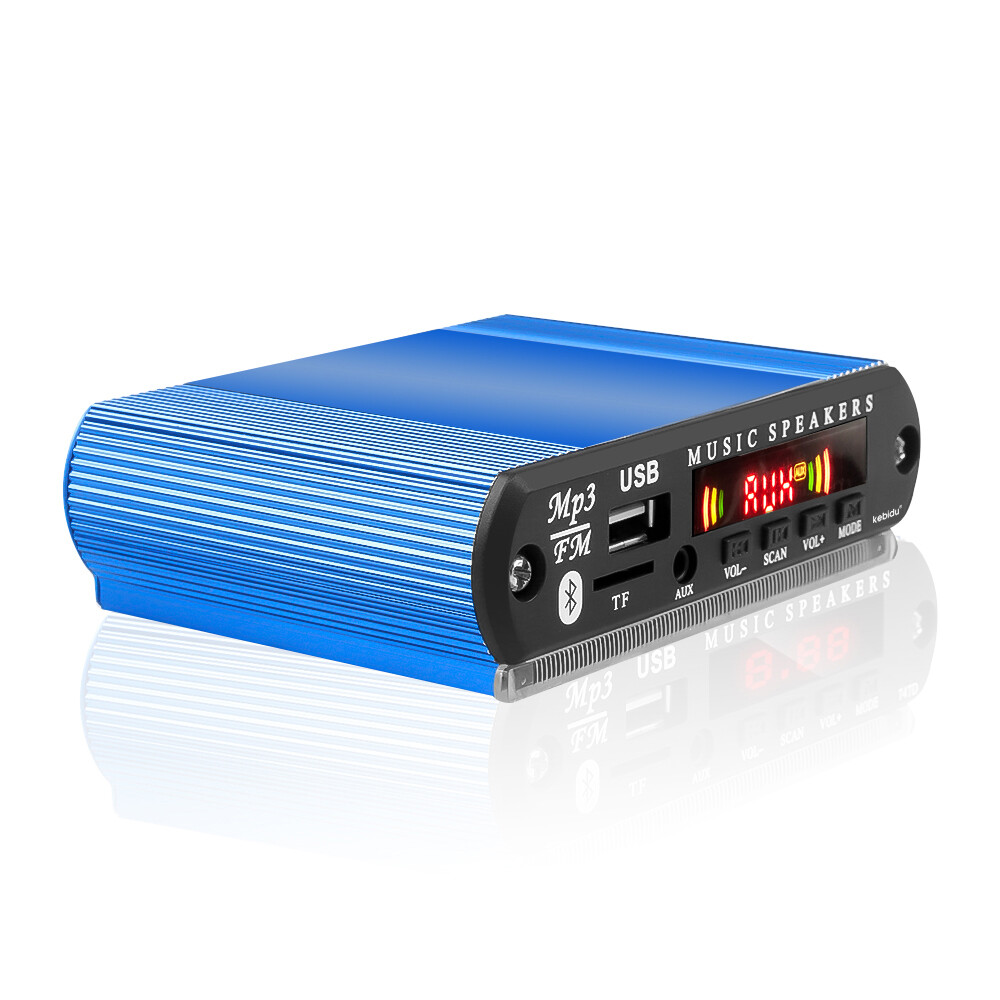 Bảng Giải Mã MP3 Không Dây DC 5V Mô-đun Giải Mã Âm Thanh Rảnh Tay Bluetooth Hỗ Trợ Ghi Âm USB TF FM Radio Với Vỏ Nhôm Lắp Ráp Điều Khiển Từ Xa Cho Loa Máy Phát Đa Phương Tiện Xe Hơi