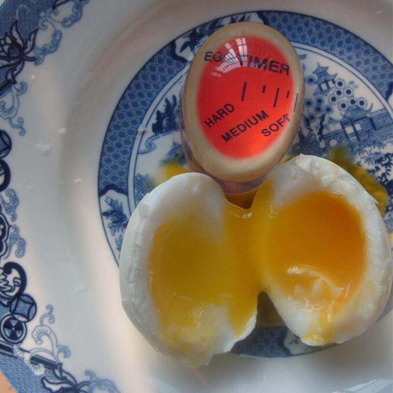 Trứng Màu Sắc Hoàn Hảo Thay Đổi Hẹn Giờ Nhà Bếp Hẹn Giờ Yummy Cứng Mềm Luộc Trứng Nấu Ăn Nhà Bếp Người Trợ Giúp