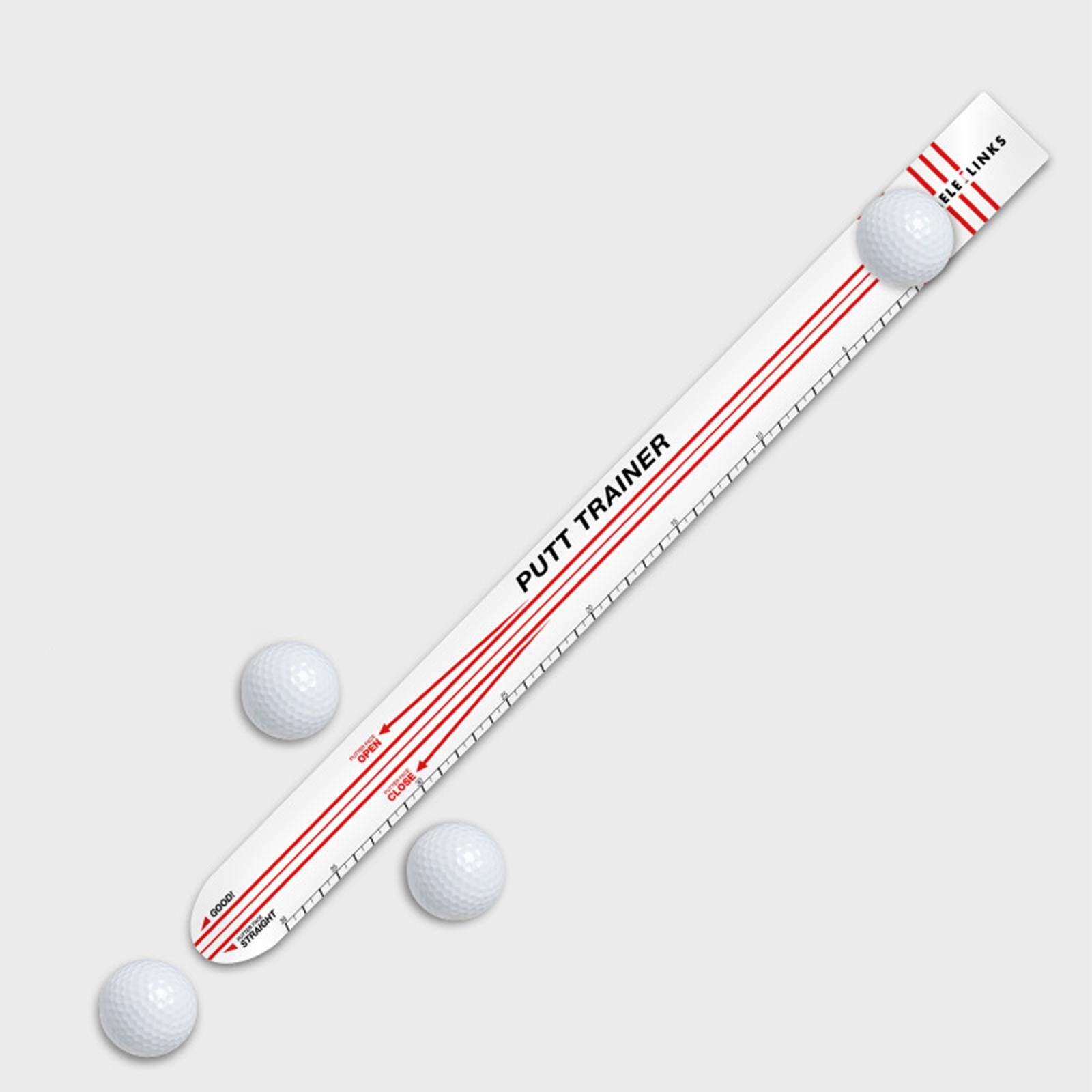 DYNWAVE Golf Putter Check Trainer Aid Putting Practice Portable Straight Ruler for Indoor