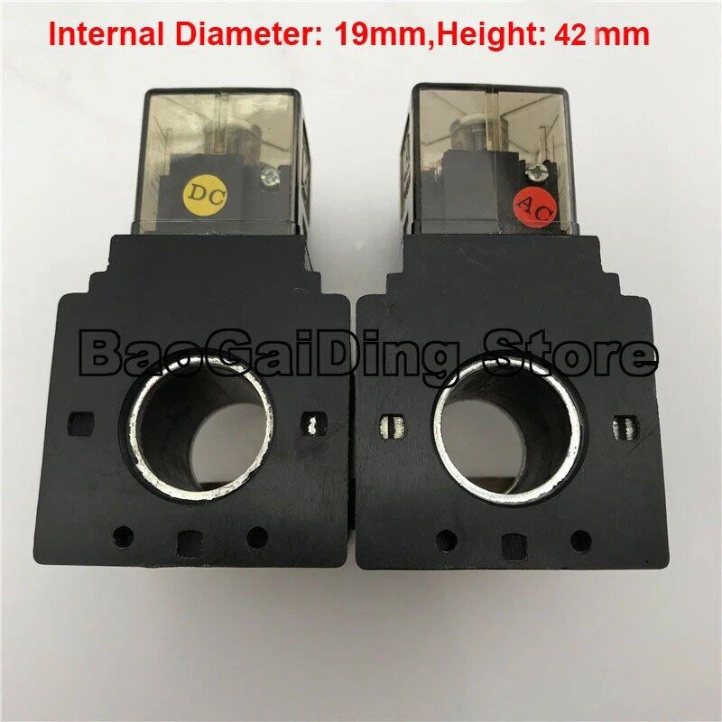 YUKEN Hydraulic Solenoid Valve Coil Inner Hole 19Mm, Height 42Mm DC24V AC220V AC110V Lazada