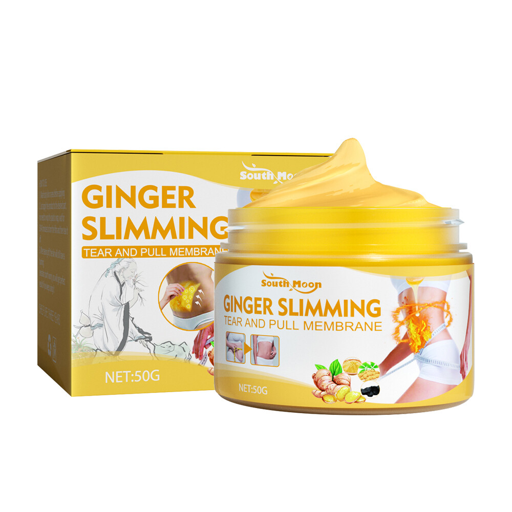 PASTSKY Ginger Fat Burning Cream 50g Nature Ginger Slimming Cream Remover Belly Fat Burner