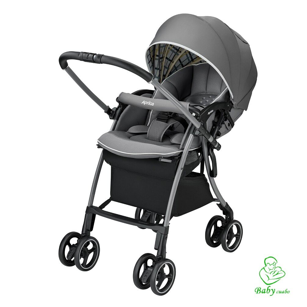 Xe đẩy trẻ em Aprica Luxuna Cushion (AB Gray)