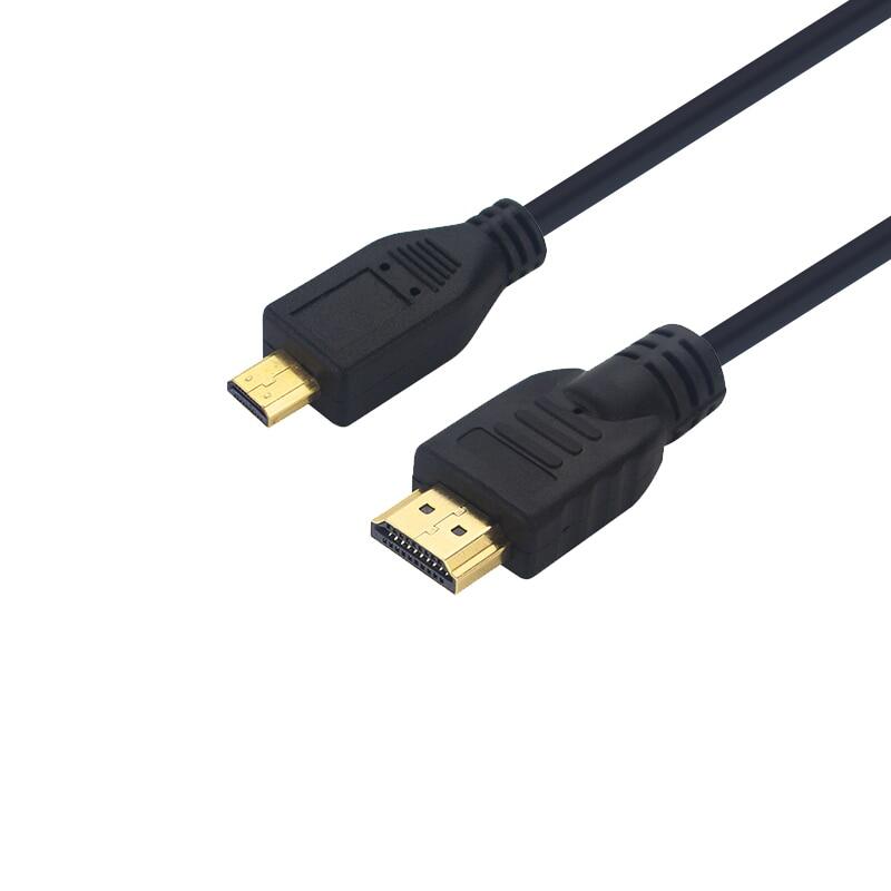 Cáp Tương Thích Micro HDMI 1.5M Dây Chuyển Đổi Đực Sang Đực Cho Raspberry Pi 4 Model B Orange Pi Zero 2