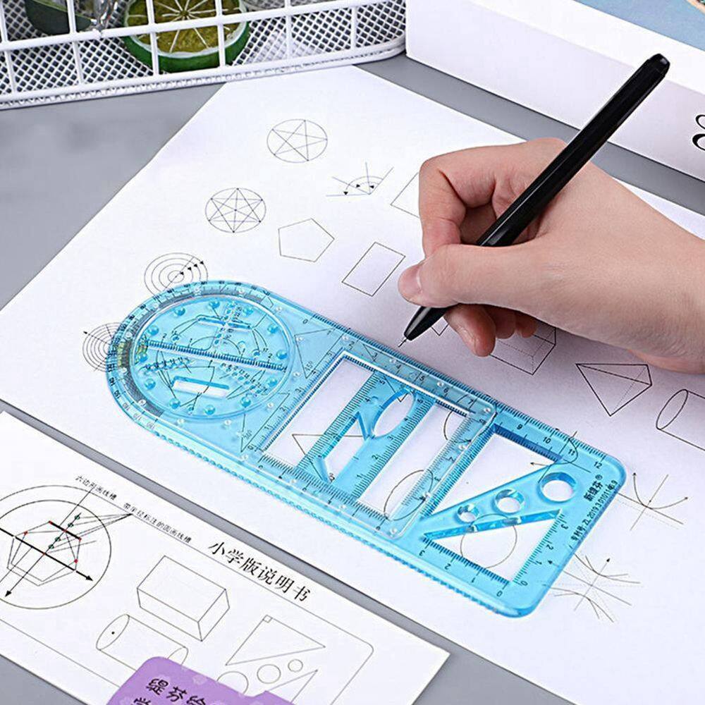ROBERTA Multifunctional Architecture Supply School Office Supplies For Students Protractor Geometric Ruler Drawing Template Measuring Tool