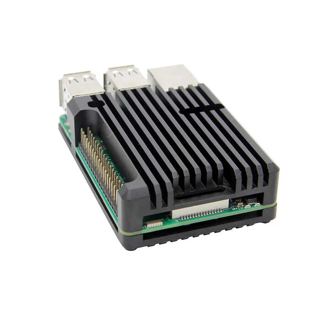 For Raspberry Pi 3 Model B B+ Aluminum Case with without Dual Cooling Fan