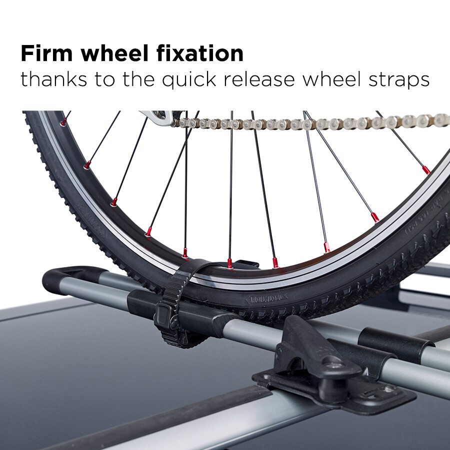 Thule FreeRide 532002 Roof Bike Rack/Bike Carrier Silver