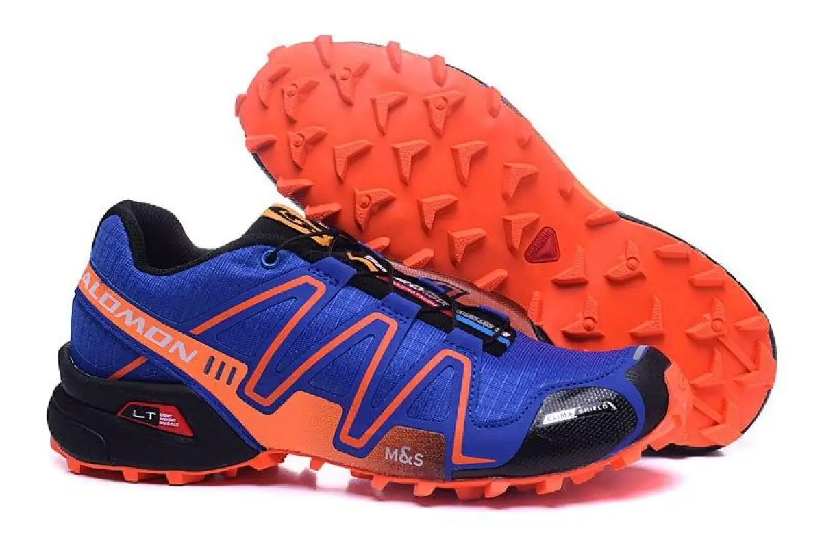 salomon red trainers