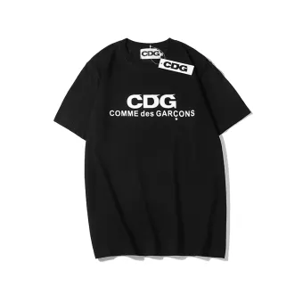 cdg homme logo tee