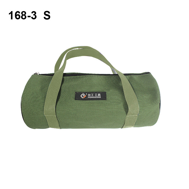 Manooby Durable Thicker Canvas Tool Pouch for Electrical Tool Storage Organizer Bag