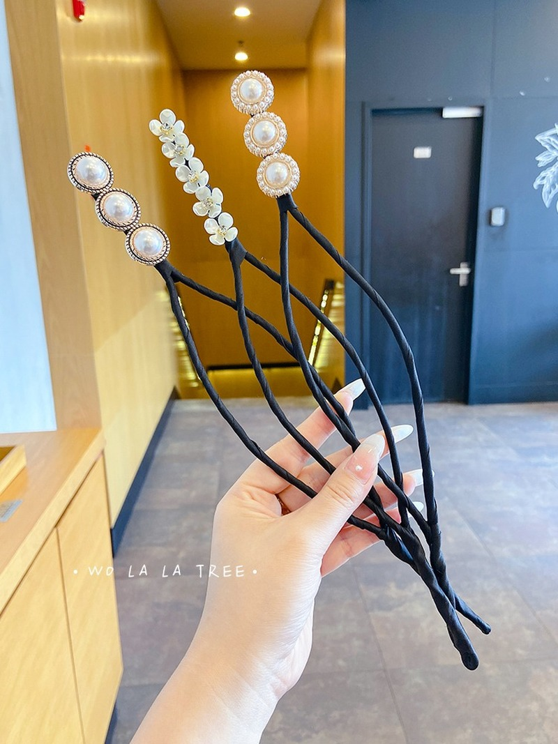 peal hair clip for women