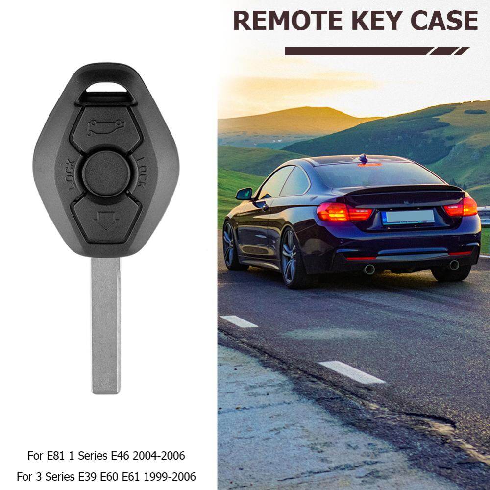 3 nút xe từ xa vỏ chìa khóa điện Vỏ thay thế cho BMW E81 E46 E39 E60