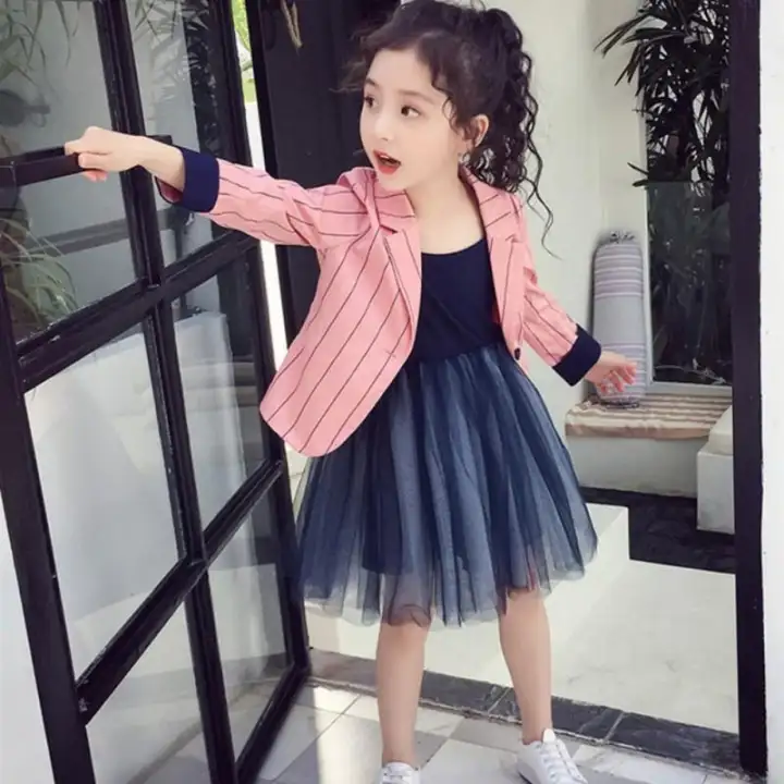 baby girl blazer suit