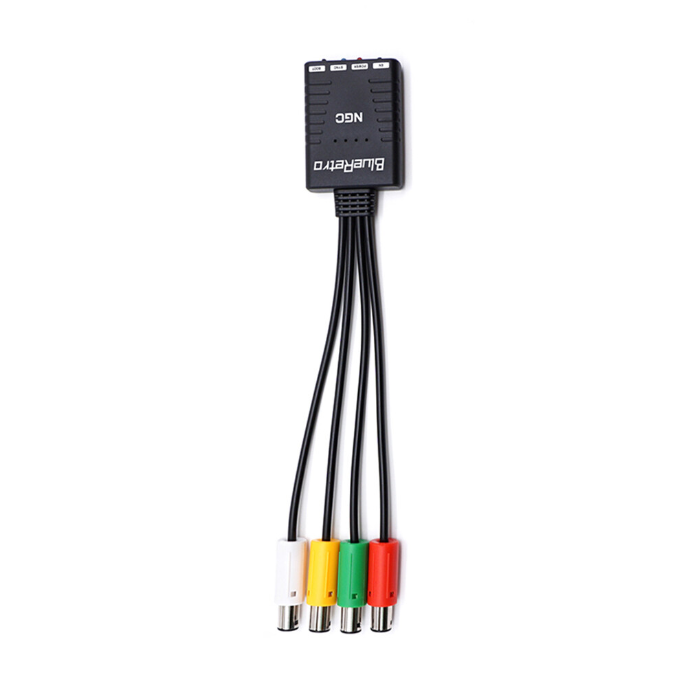 Multiplayer Controller Adapter Multi-function Wireless Bluetooth-Compatible Adapter Zero Latency for Gamecube Console