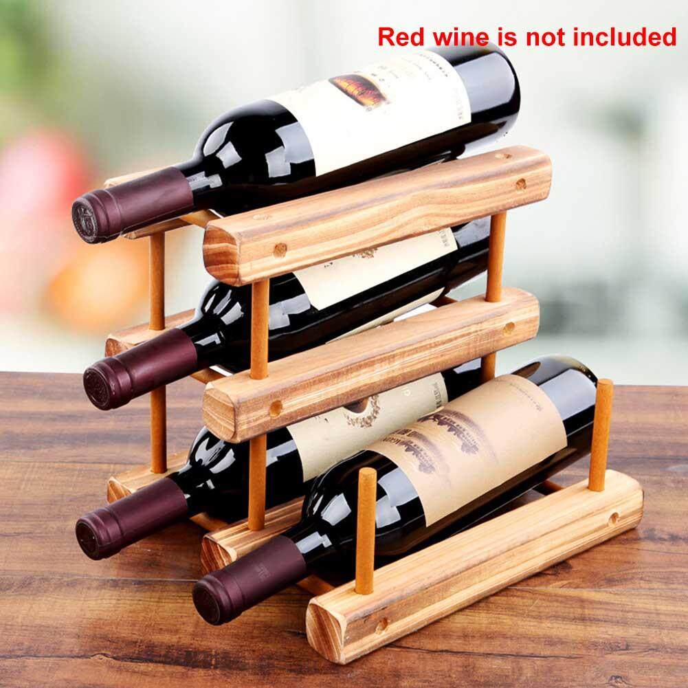 diy countertop wine rack