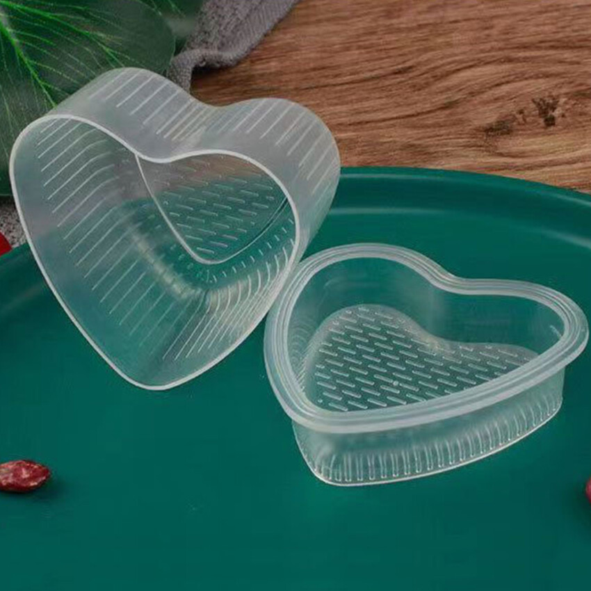 Bộ Dụng Cụ Làm Sushi, Khuôn Làm Sushi 5 Món Bộ Dụng Cụ Làm Sushi Trái Tim Hình Tam Giác Tự Làm Sushi Dụng Cụ Nấu Ăn