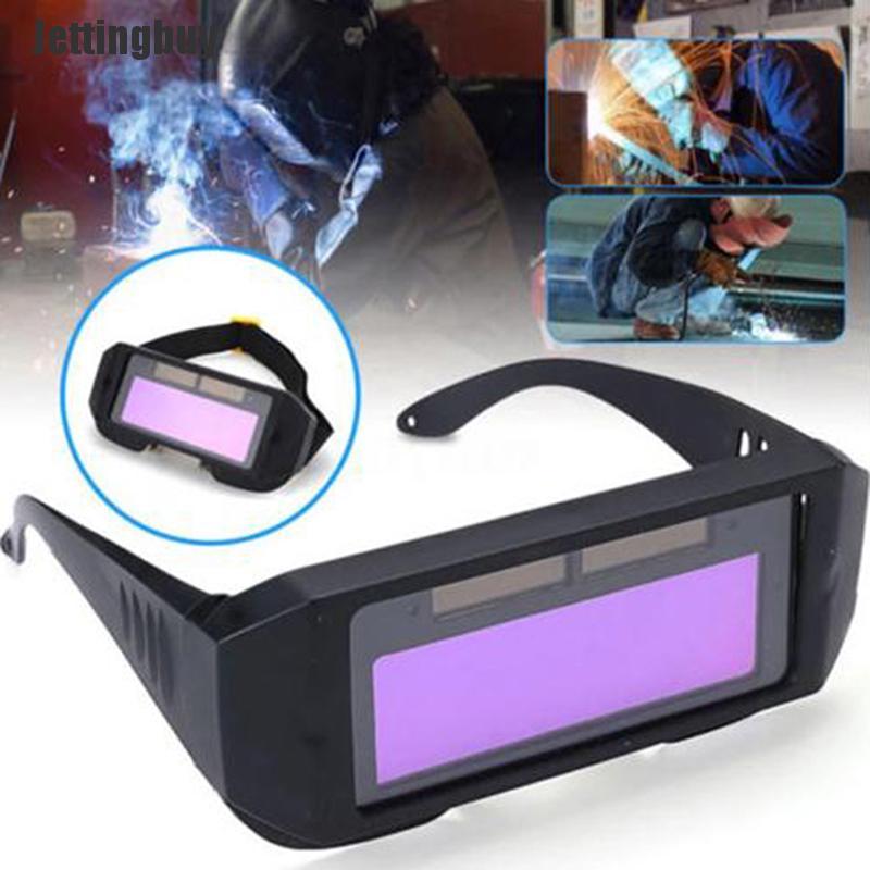 Auto Darkening Welding Helmet Automatic Light Change Goggle Glasses