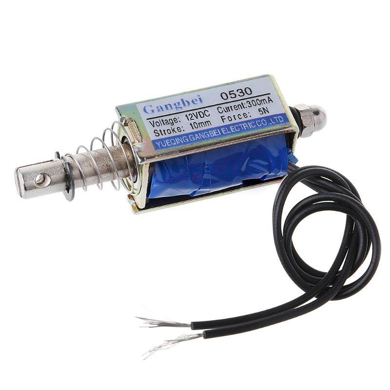 JF-0530B Nam Châm Điện Từ DC 6V 12V Loại Kéo Đẩy Gangbei-0530B Khung Điện Từ DC