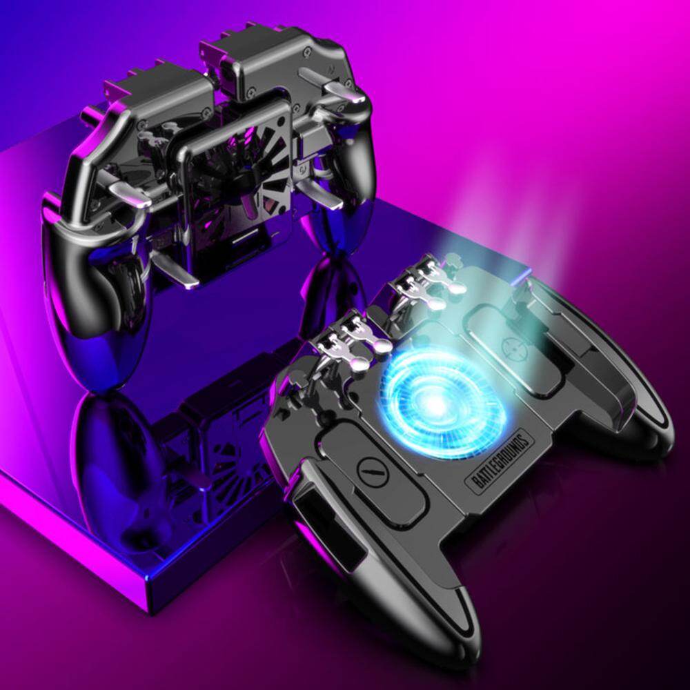 Gzza【 Gamepad 】 Ưa Thích Giá Rẻ M10 M11 Sáu Ngón Tay Tay Cầm Chơi Game Di Động Tay Cầm Chơi Game Cho Memo Di Động Bộ Điều Khiển Trò Chơi Điện Thoại Tay Cầm Chơi Game Cho Bộ Điều Khiển Trò Chơi Pubg Tương Thích