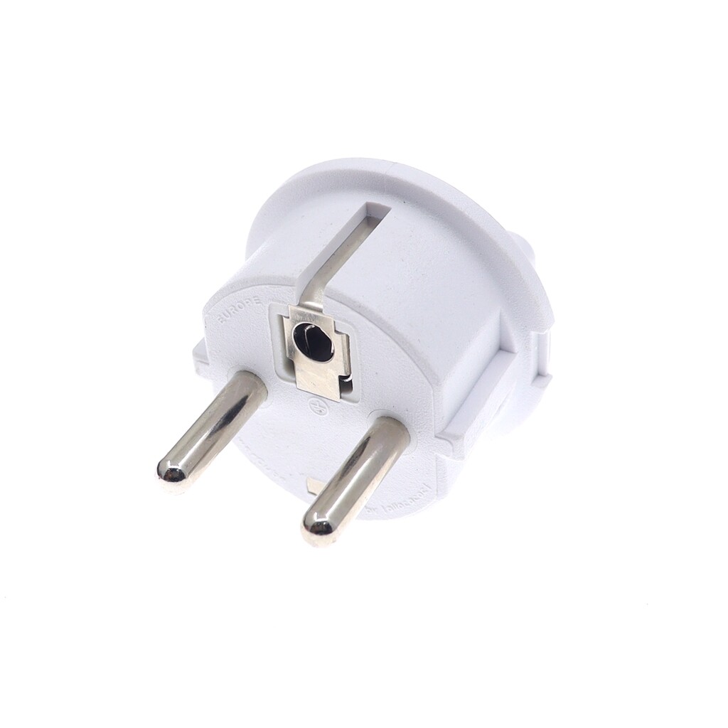 EU CEE77 Power Cable Plug Adapter European Plug to IEC320 C13 Adapter Plug for C14 Interface, Schuko Plug to Desktop Adapter Converter